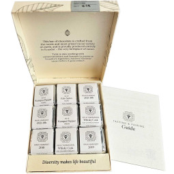 Mini Bar Selection 81% Experimental Selection Dark Chocolate - 6 x 3 dark mini squares