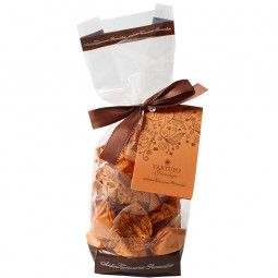 Tartufo Gianduja im Beutel - helle Haselnusstrüffel mit Nougat