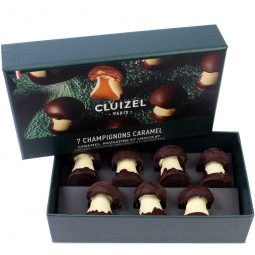 7 Champignons Caramel & Nougatine in gift box
