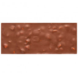 Hazelnut Indulgence Organic dark chocolate with hazelnuts