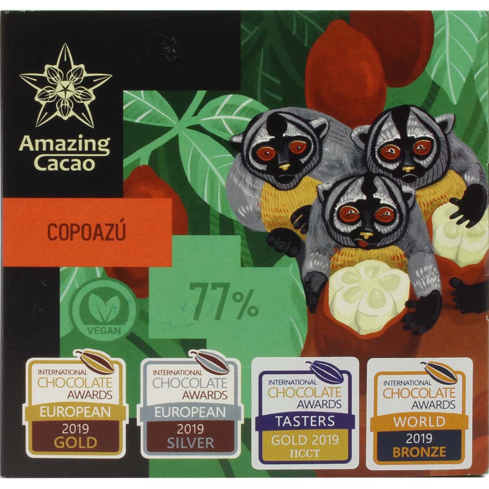 AMAZING CACAO ⭐ "Copoazú" 77% dunkle Schokolade