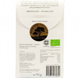 Chuncho Gold Grand Cru 70% pure biologische chocolade