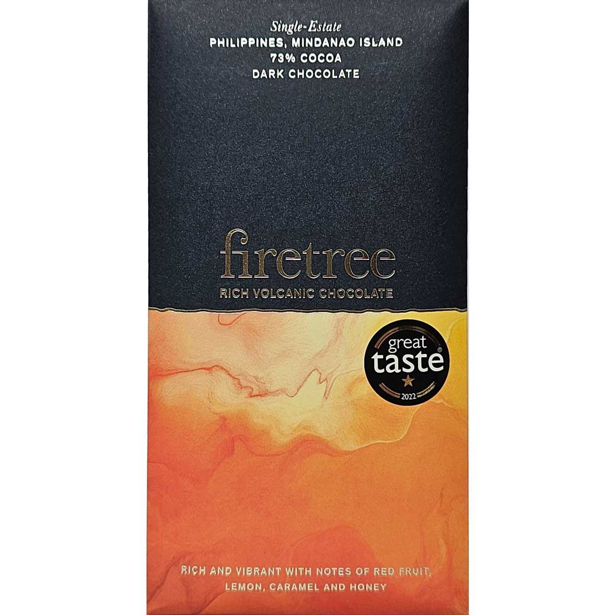 73% Philippines, Mindanao Island chocolate oscuro - Barras de chocolate, Certificado Halal, chocolate vegano, Pareve, Parve, Inglaterra, chocolate inglés, Chocolate con azúcar - Chocolats-De-Luxe