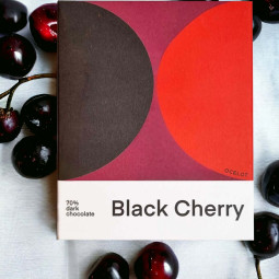 Black Cherry - 70% sombre Bio Chocolat avec des cerises