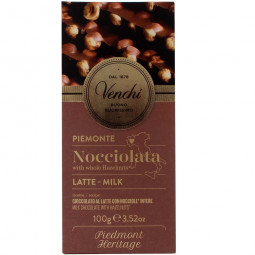 Vollmilchschokolade mit ganzen Haselnüssen Vollmilchschokolade mit ganzen Haselnüssen