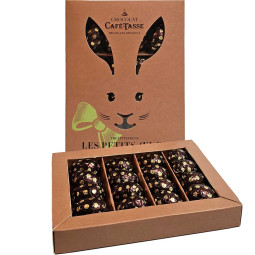 Easter Rabbit Box Dark Almond & Crêpe