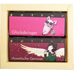 Merry Christmas and Happy New Year - 2 chocolate gift box