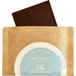 100% Cocoa Mass - handcrafted dark bar