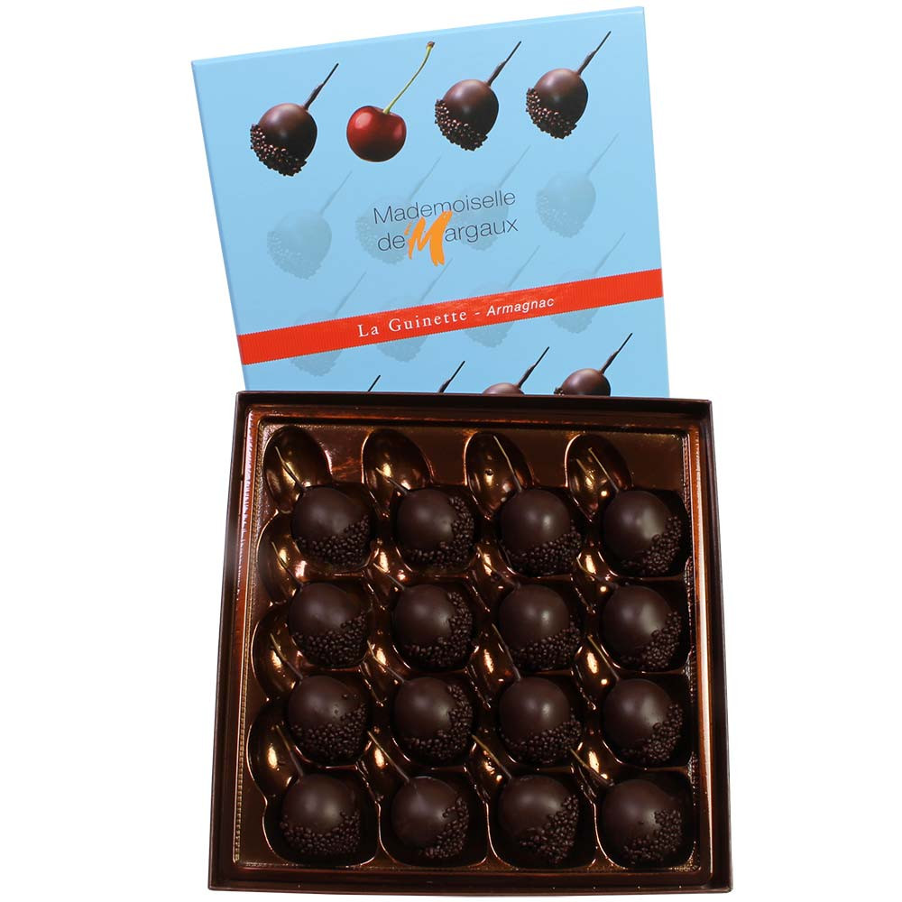 La Guinette Kirschen in Armagnac - Chocolats-De-Luxe La Guinette Kirschen in Armagnac - Chocolats-De-Luxe