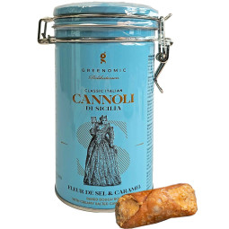 Cannoli mit Fleur de Sel & Caramel Füllung - in der Dose