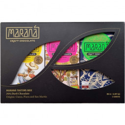 Marana Tasting Box - Chocolats à 70% en coffret cadeau