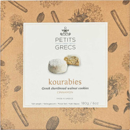 Kourabies - original griechische Walnuss-Kekse mit Zimt