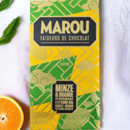 Mint & Orange in 68% dark chocolate